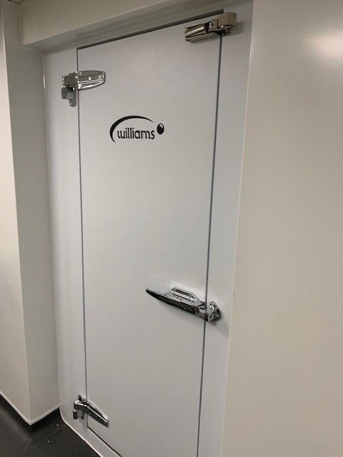 Williams walk-in fridge door installed at the National Oceanography Centre