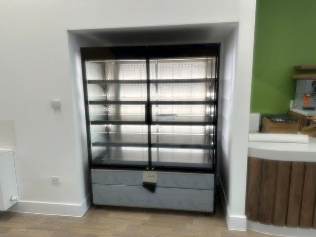 Display fridge at the Jubilee Sports Centre, University of Southampton